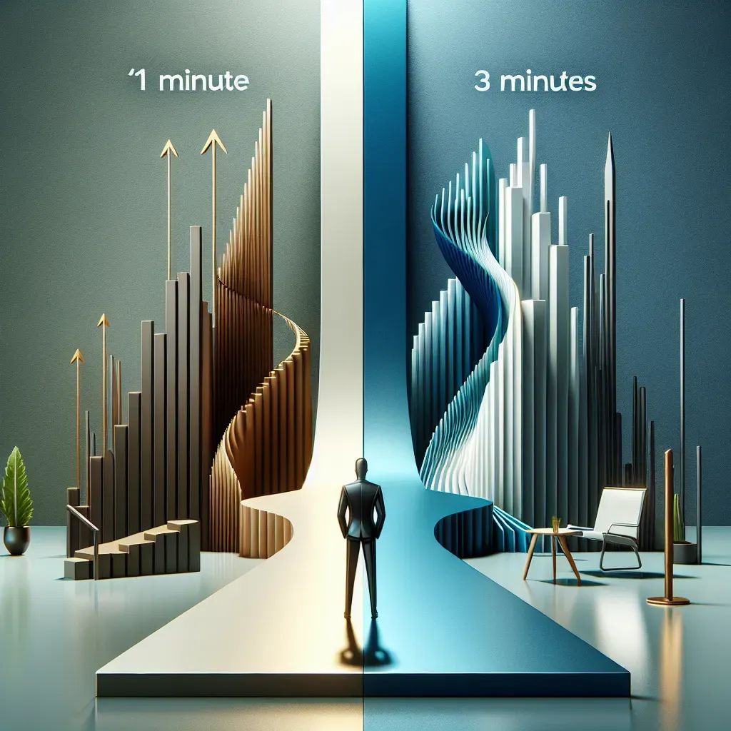 1분 vs 3분 자기소개: 면접관은 무엇을 원할까? 전격 비교 분석